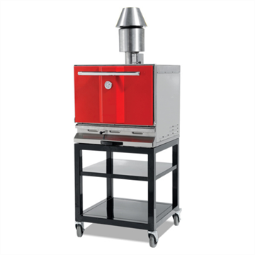 Professional Charcoal Oven-Red